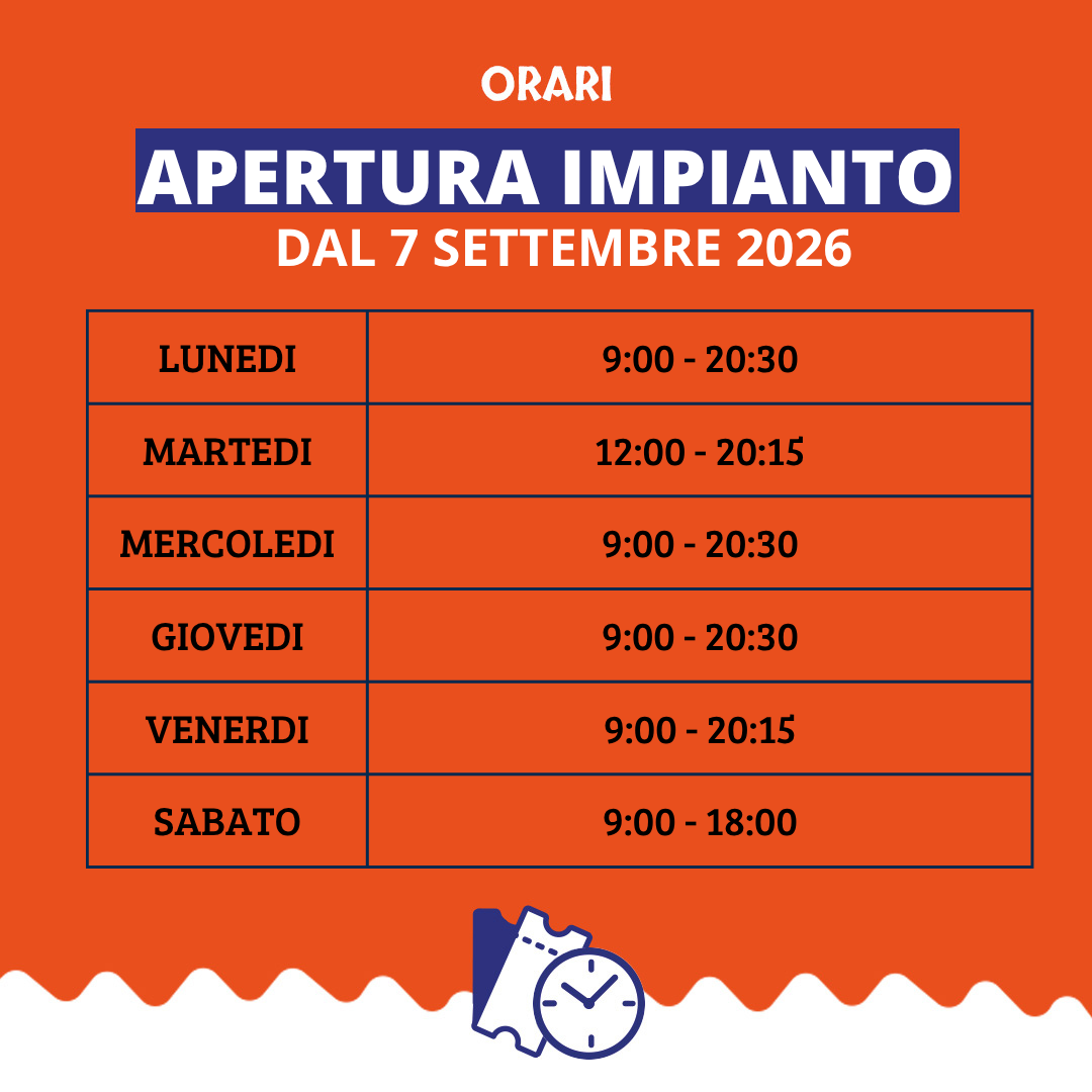 APERTURA IMPIANTO